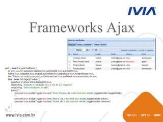 Frameworks Ajax 