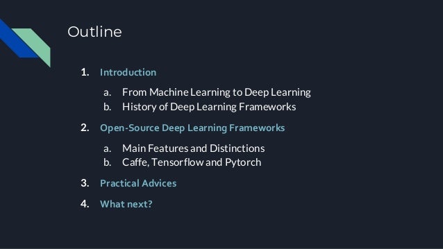 open source machine learning framework