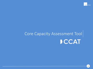 1717
Core Capacity Assessment Tool
 