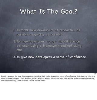 Living With Frameworks