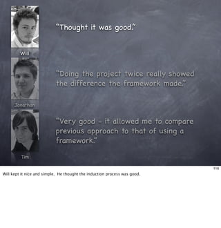 Living With Frameworks