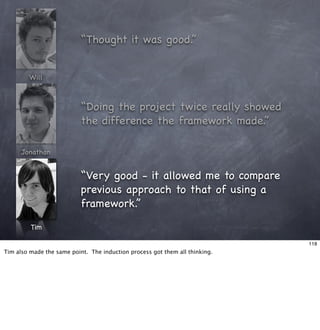 Living With Frameworks