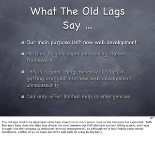 Living With Frameworks