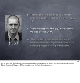 Living With Frameworks