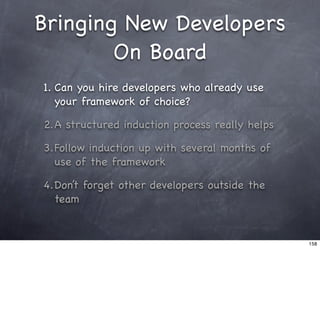 Living With Frameworks