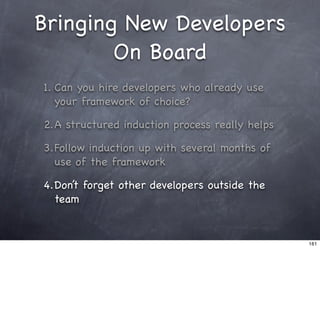 Living With Frameworks