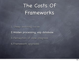 Living With Frameworks