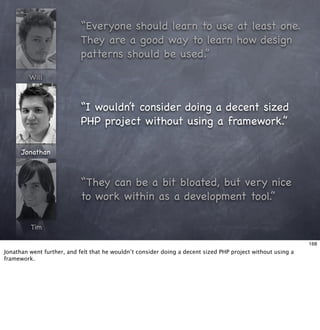 Living With Frameworks