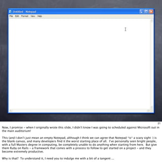 Living With Frameworks
