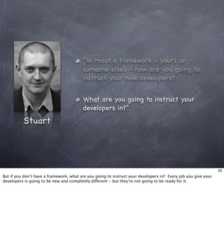 Living With Frameworks