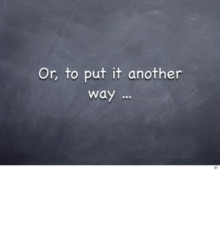 Living With Frameworks