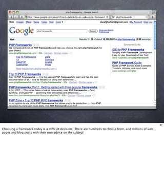 Living With Frameworks