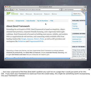 Living With Frameworks