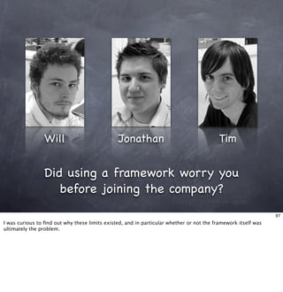 Living With Frameworks