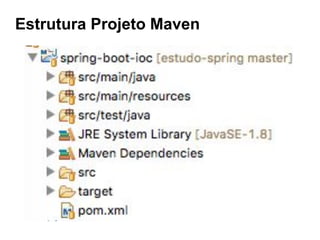Estrutura Projeto Maven
 