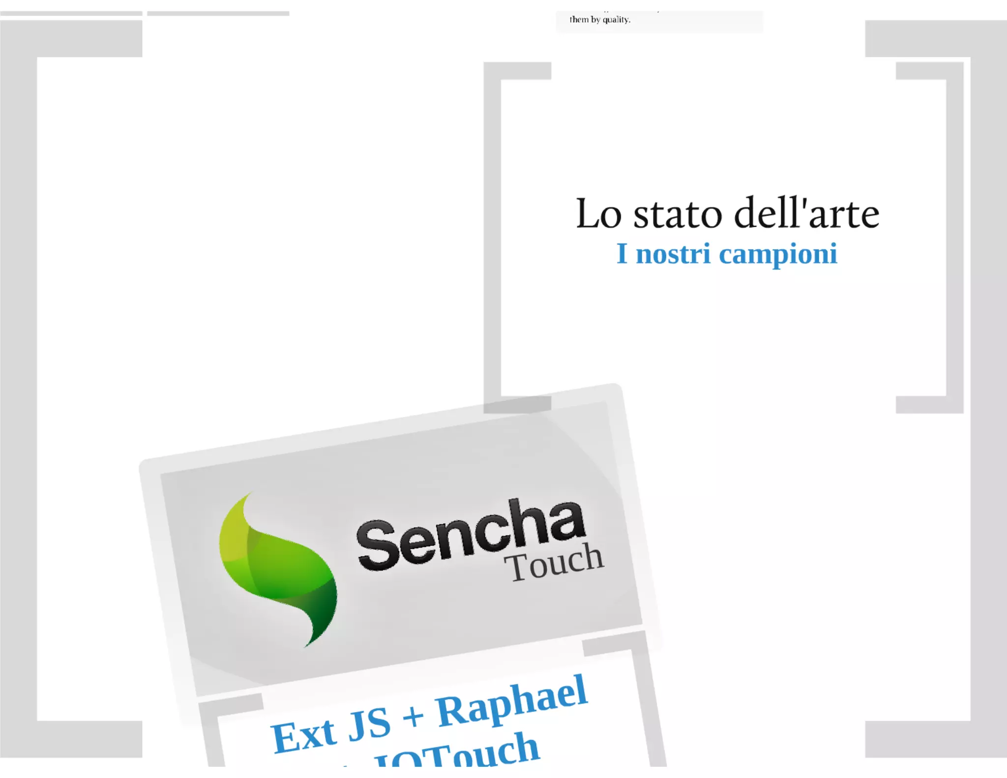Framework web per lo sviluppo mobile