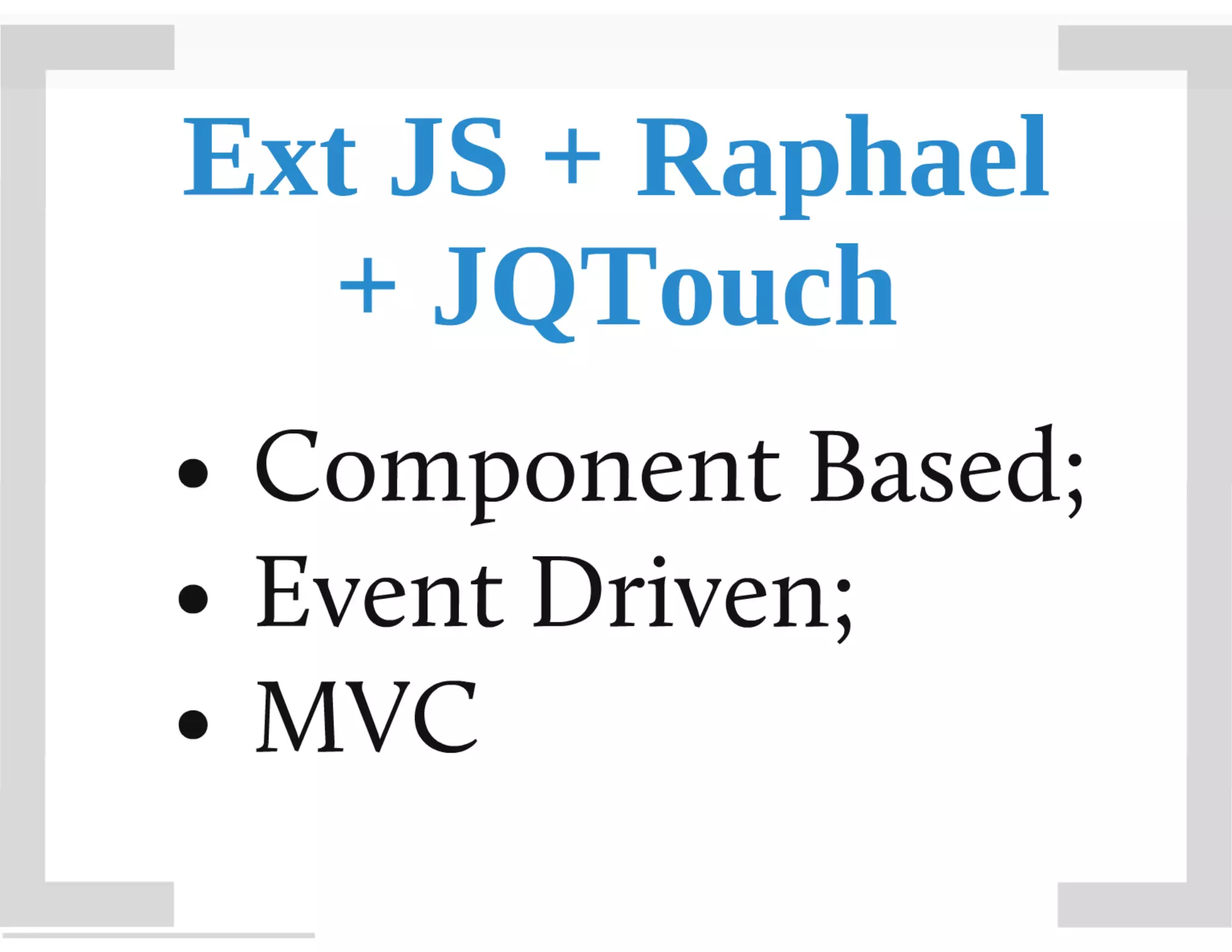 Framework web per lo sviluppo mobile