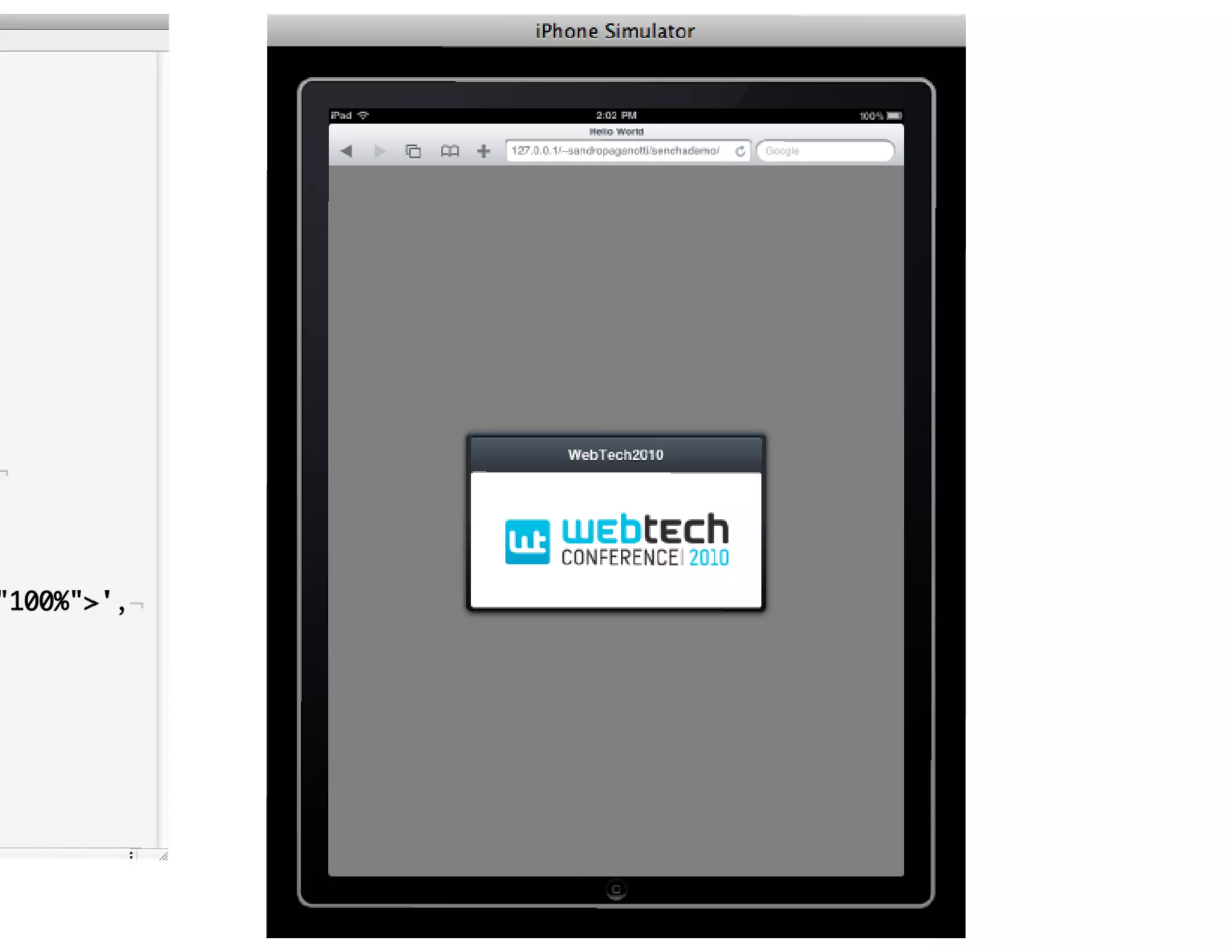 Framework web per lo sviluppo mobile