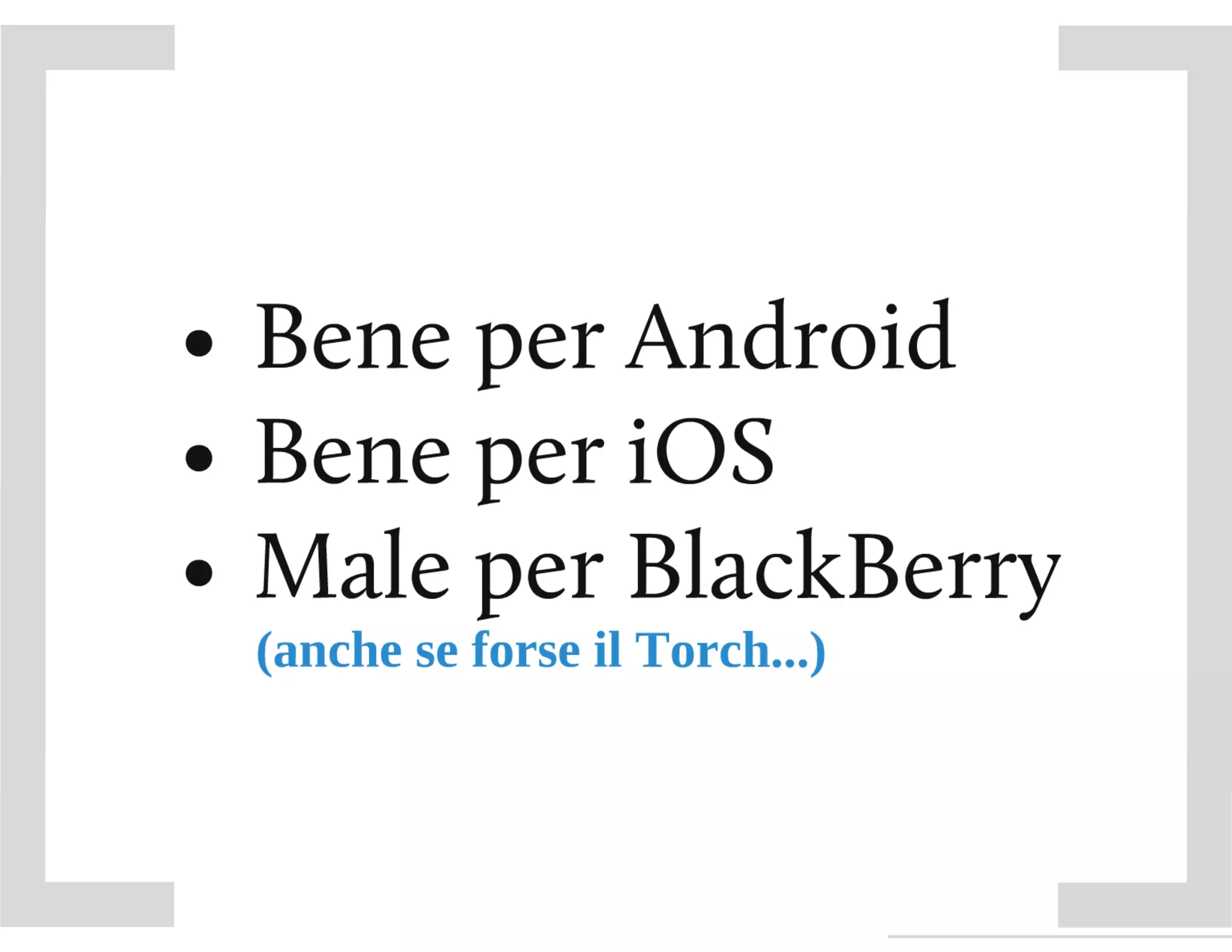 Framework web per lo sviluppo mobile