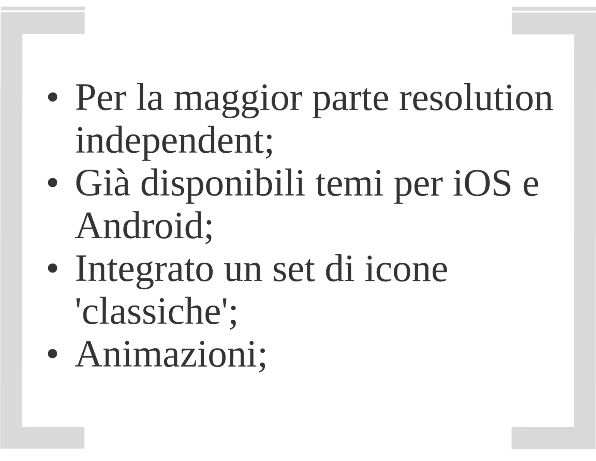 Framework web per lo sviluppo mobile