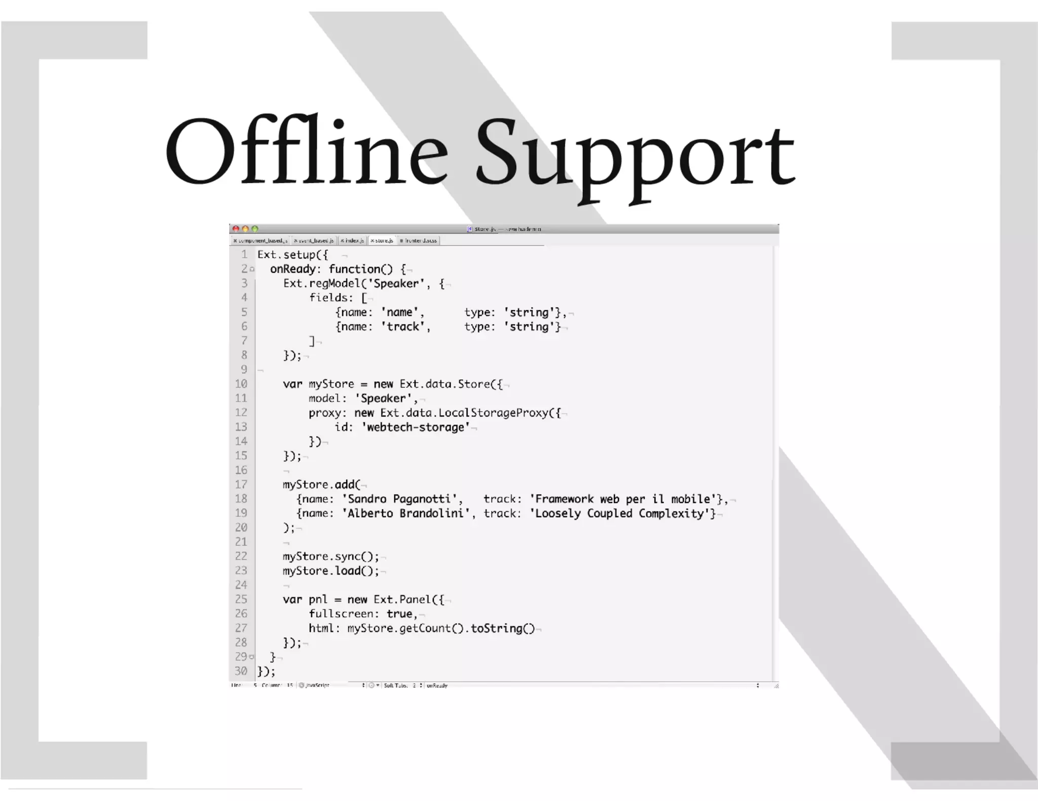 Framework web per lo sviluppo mobile