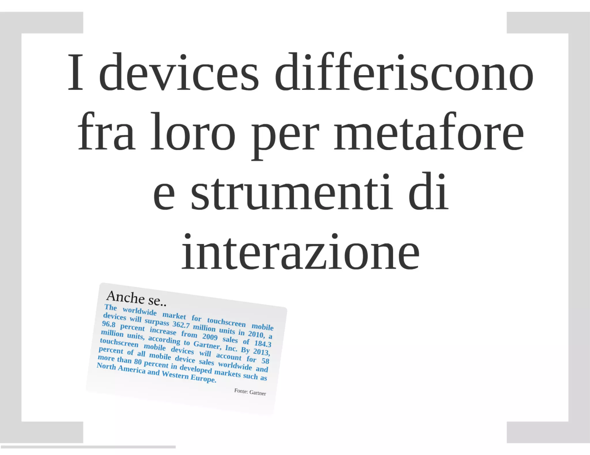 Framework web per lo sviluppo mobile