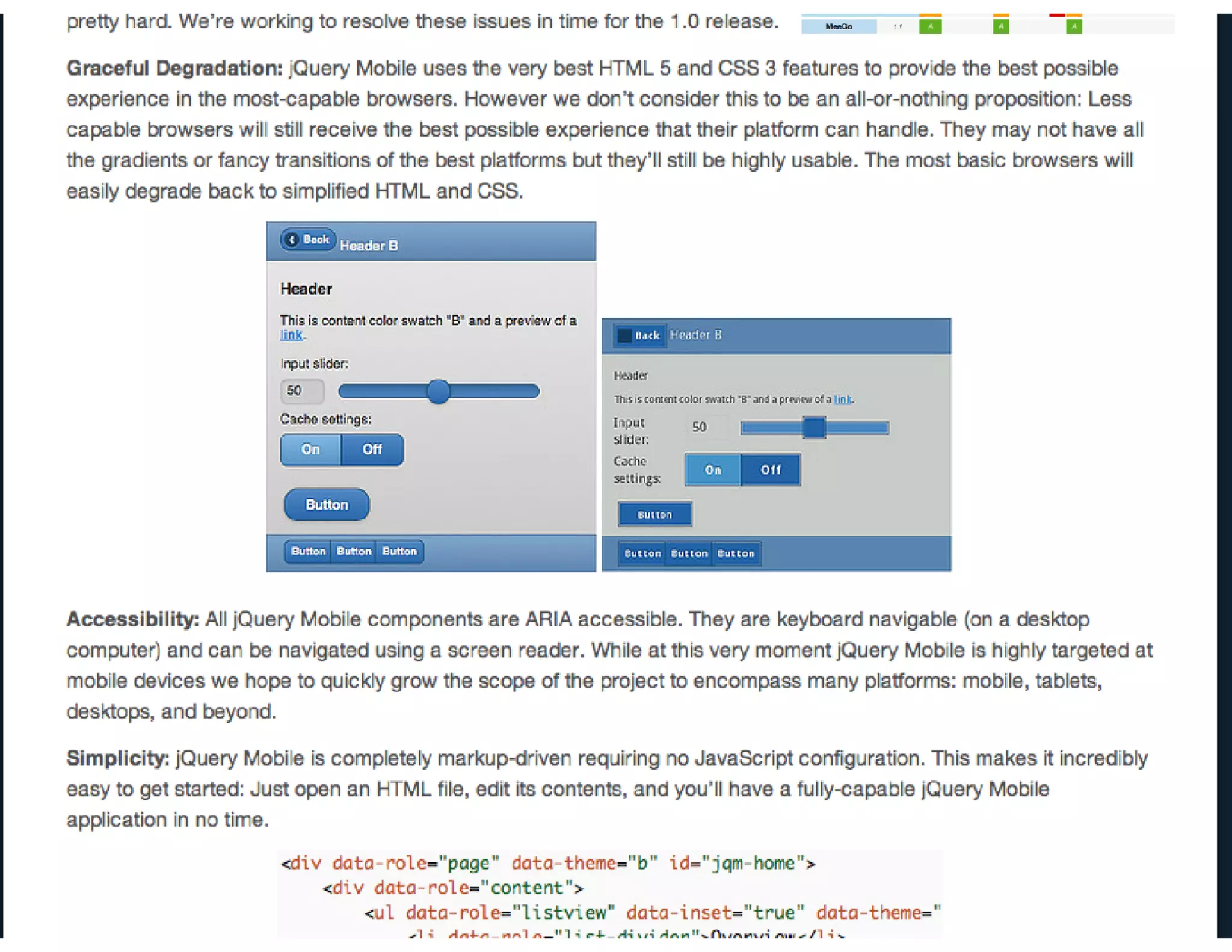 Framework web per lo sviluppo mobile