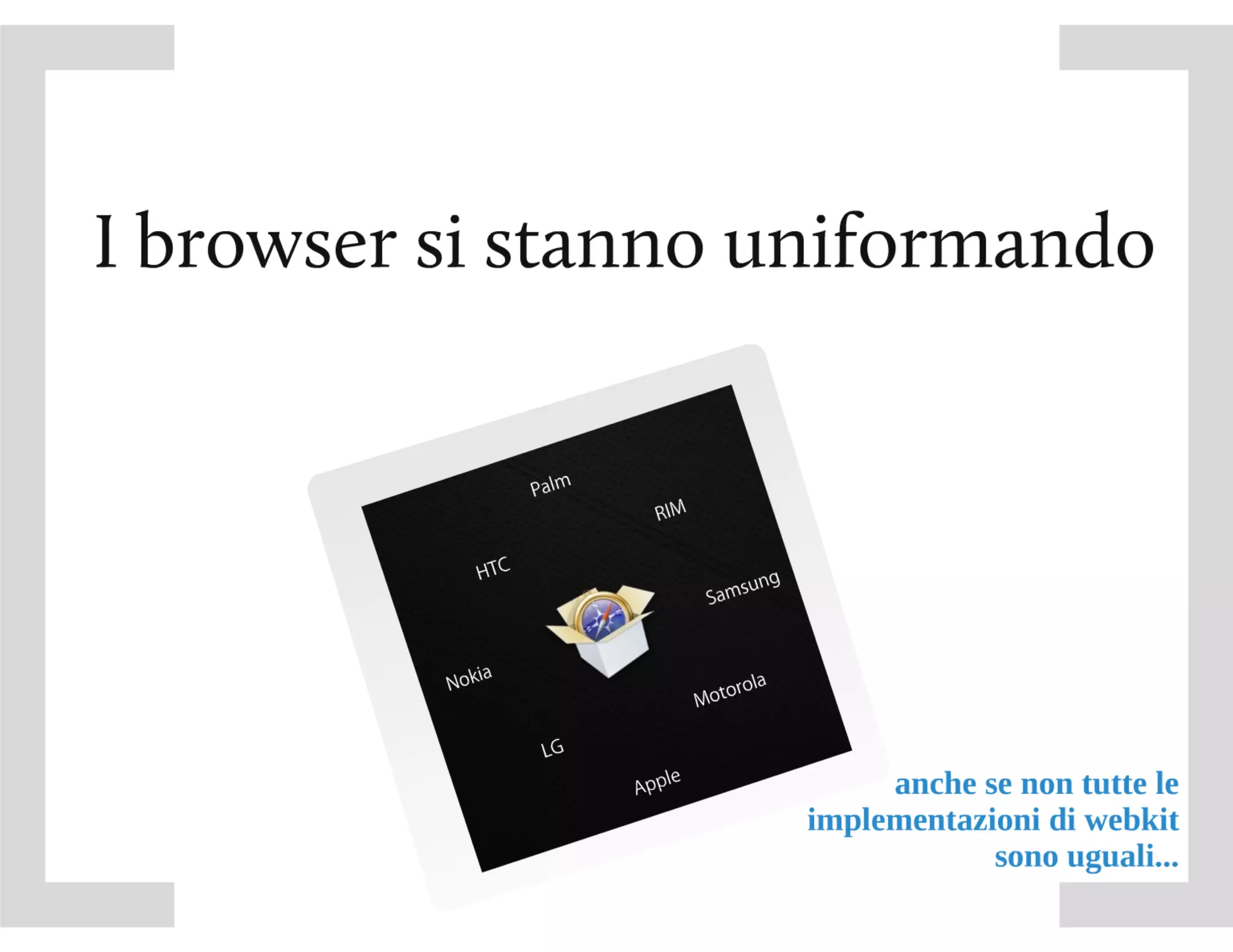 Framework web per lo sviluppo mobile