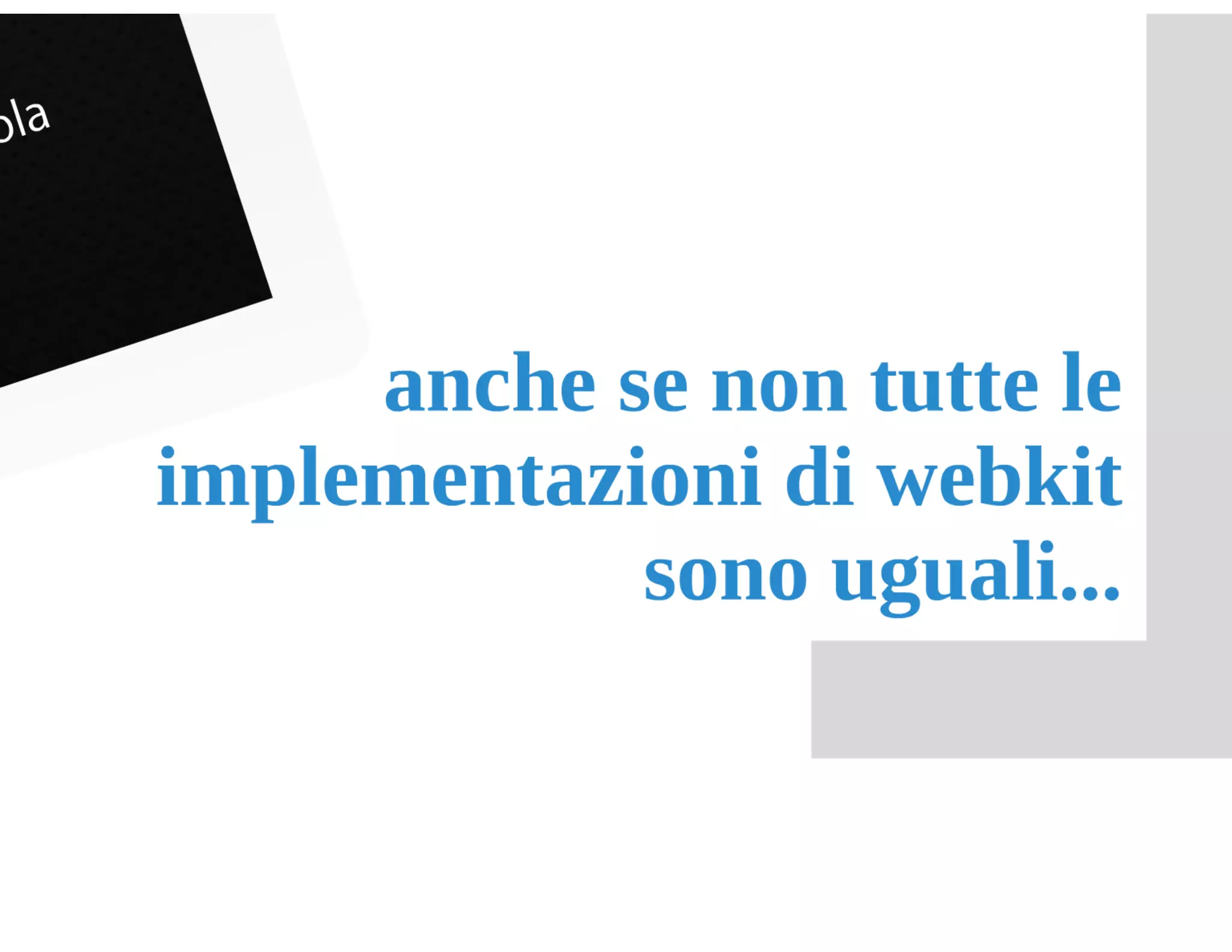 Framework web per lo sviluppo mobile