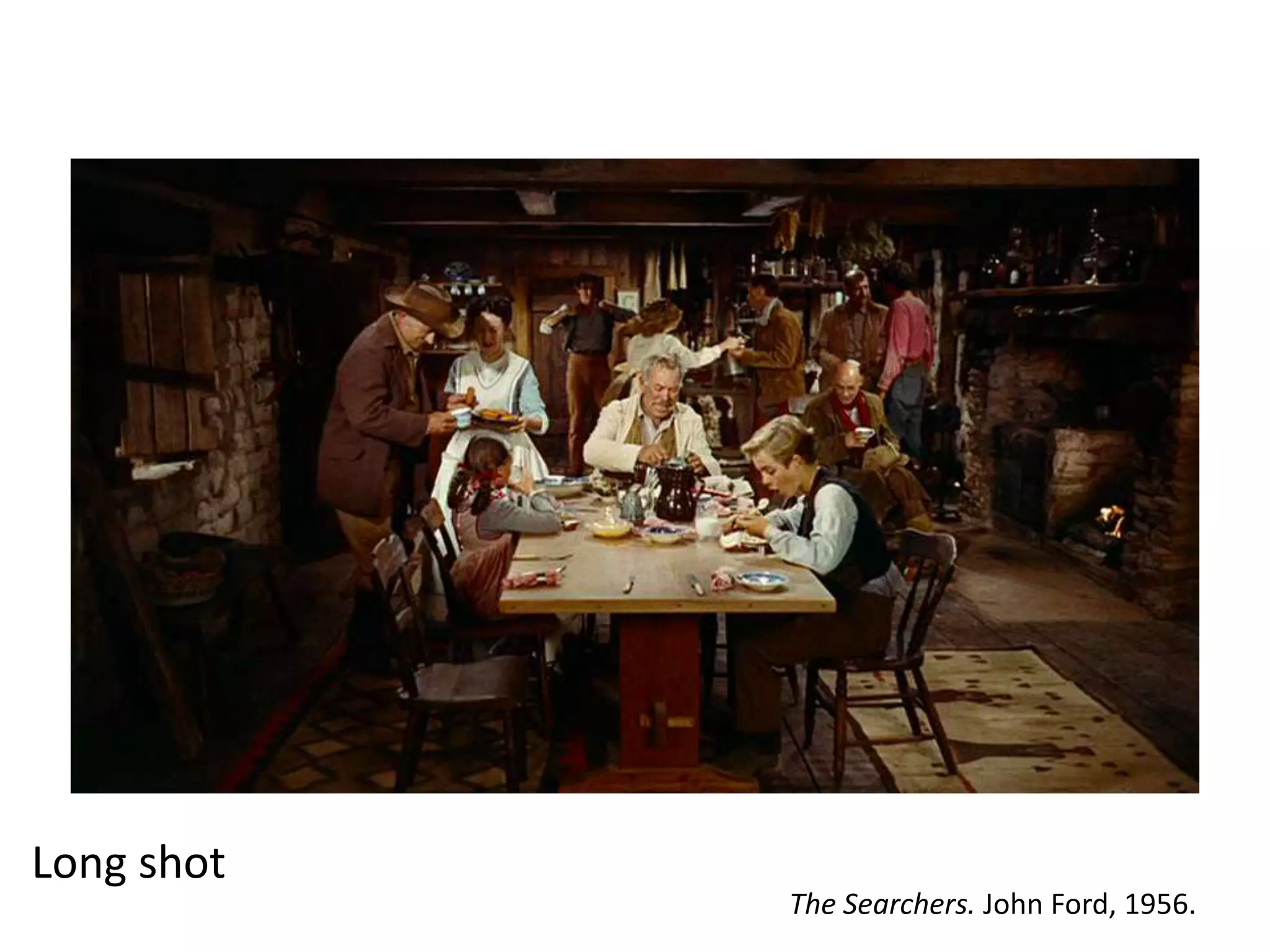Long shot
The Searchers. John Ford, 1956.

 