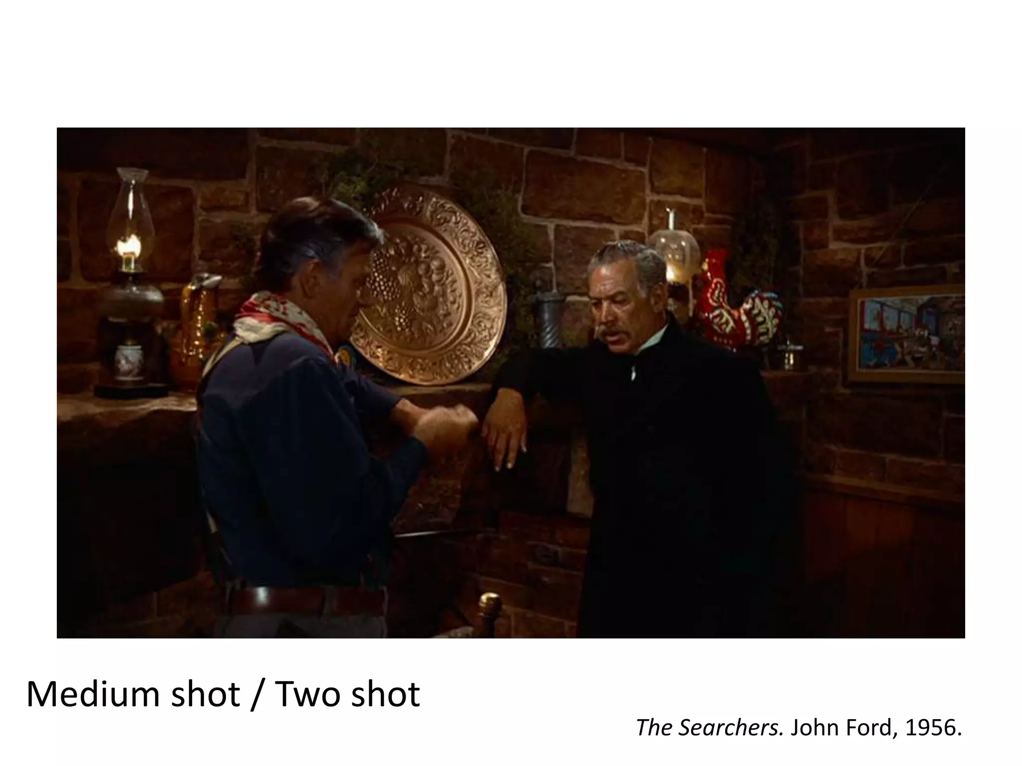 Medium shot / Two shot
The Searchers. John Ford, 1956.

 