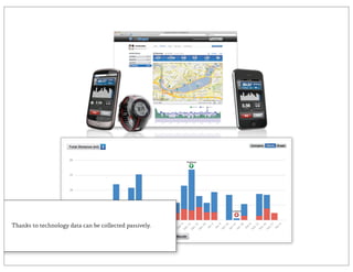 Thanks to technology data can be collected passively.
 