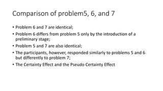 Framing effect studies | PPTX