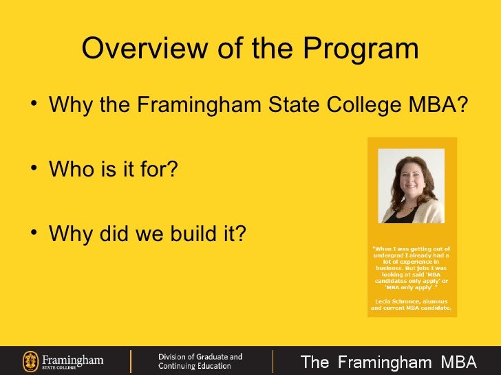 Framingham State Mba framingham state college Framingham State Mba framingham state college
