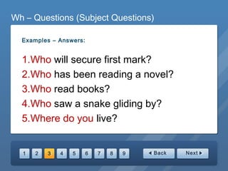 framing questions