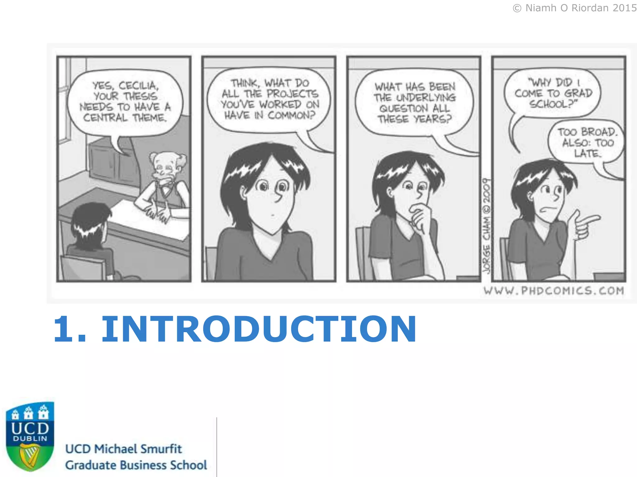 © Niamh O Riordan 2015
1. INTRODUCTION
 