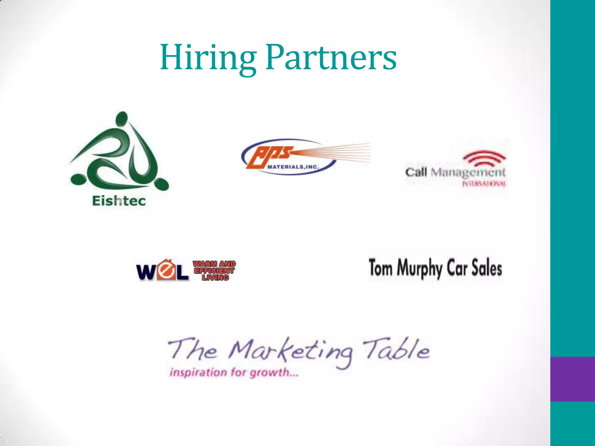 Hiring Partners
 