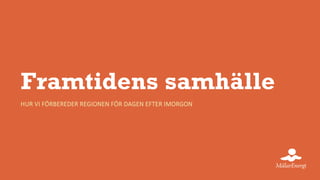 Framtidens samhälle Del 1 - Vikten av mälaren | PPTX | Indoor
