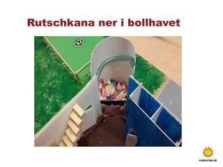 Rutschkana ner i bollhavet
 