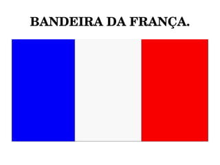 BANDEIRA DA FRANÇA.
 