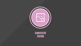 Le portefeuille est une sélection
des Forces motrices (des
changements plus rapides) et
Attracteurs (changements
d'accumulation plus lente)
pertinentes au contexte
organisationnel. Il établit une
orientation stratégique pour une
mise en œuvre pratique. Intégré
avec d'autres blocs de
construction augmente la
sensibilisation, la qualité des
décisions, et l'amélioration de
l'alignement stratégique.
PORTEFEUILLE DE CHANGEMENT
Quels sont les facteurs de changement qui comptent pour notre entreprise?
Pour nous prioriser les risques ou opportunités?
 