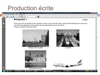 Production écrite
 
