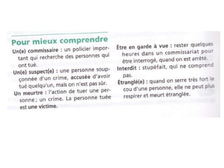 Français iii partiel 2