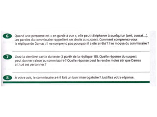 Français iii partiel 2