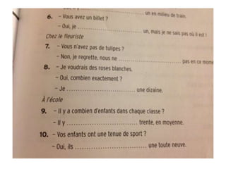 Français v partiel 3