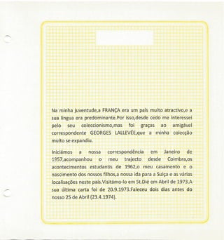 Álbum de Selos da França de 1954 a 1956