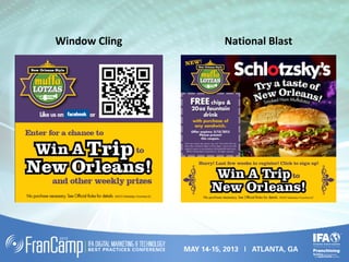 National BlastWindow Cling
 