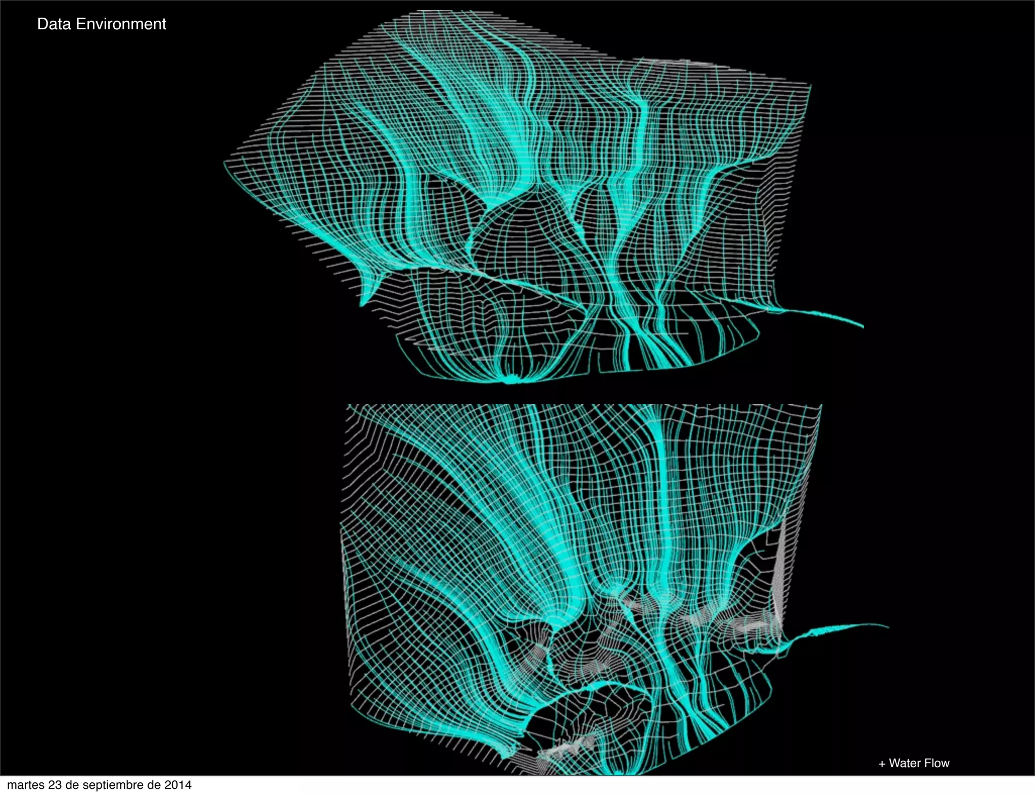 + Water Flow 
Data Environment 
martes 23 de septiembre de 2014 
 