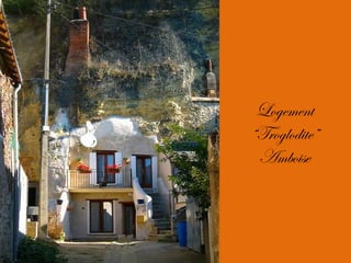 Logement “ Troglodite” Amboise 