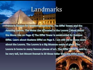 Landmarks
 